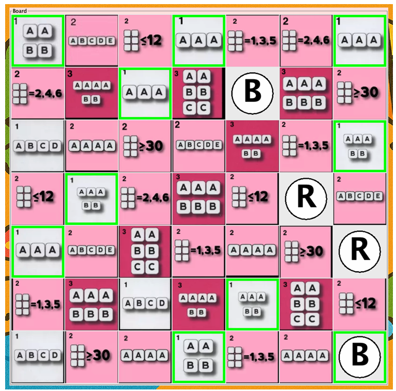 Kivi Board Game - Active gameplay
